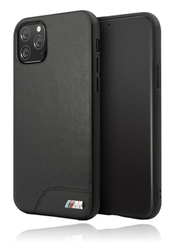 BMW TPU Hard Case für Apple iPhone 11 Pro Black, Smooth PU Leather, BMHCN58MHOLBK, Blister