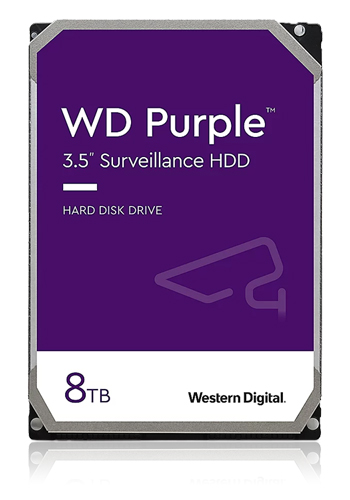 Western Digital Purple Surveillance Hard Drive 4TB, 3,5 Zoll, 7200 RPM, WD40PURZ