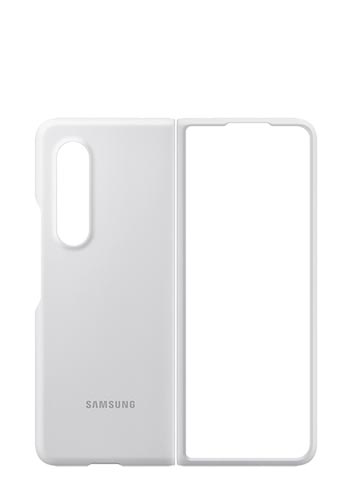 Samsung Silicone Cover White, für Samsung Galaxy Fold 3, EF-PF926TW, Blister