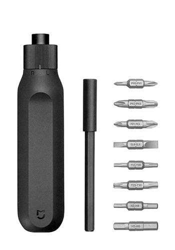 Xiaomi Mi Ratchet, 16 in 1, 8 bit Steel S2 Black, BHR4779GL