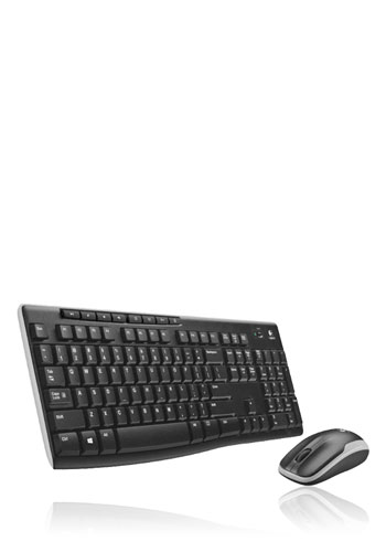 Logitech MK270 Wireless Combo Black, Keyboard and Mouse