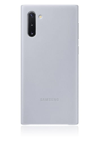 Samsung Leather Cover für Samsung N970 Galaxy Note 10 Gray, EF-VN970LJEG, Blister