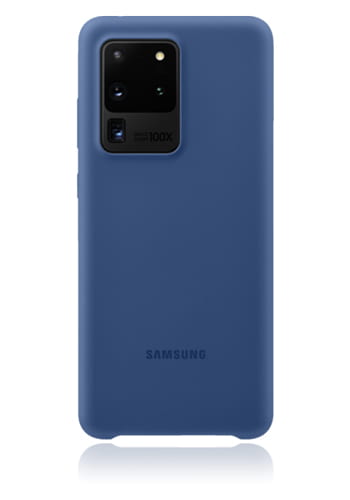 Samsung Silicone Cover für Samsung G988F Galaxy S20 Ultra Navy Blue, EF-PG988TN, Blister