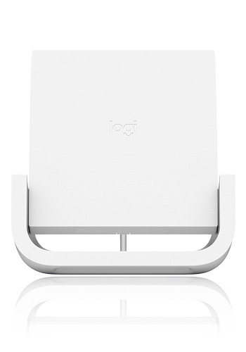 Logitech POWERED Kabellose Ladestation für iPhone 8 und neuere Modelle White, 939-001630