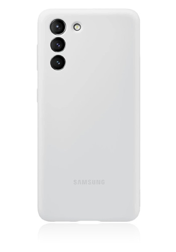 Samsung Silicone Cover für Samsung G991F Galaxy S21 Light Grey, EF-PG991TJ, Blister