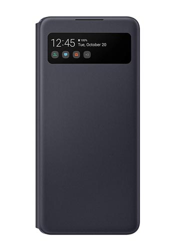 Samsung S View Wallet Cover für Samsung A426 Galaxy A42 5G Black, EF-EA426PB, Blister
