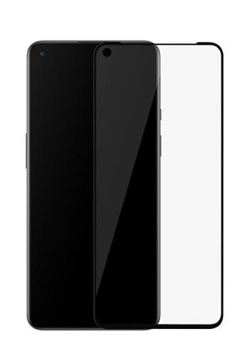 OnePlus 3D Tempered Glass Screen Protector für OnePlus 9 Black, 5431100215, EU