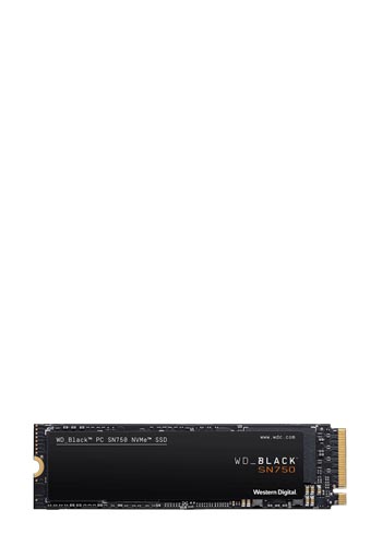 Western Digital Black M.2 SSD SN750 PCIe/NVMe 1TB, WDS100T3X0C