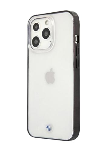 BMW Hard Cover für Apple iPhone 13 Pro Max Transparent, Signature, BMHCP13XPCUMRBK, Blister