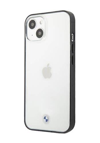 BMW Hard Cover für Apple iPhone 13 Transparent, Signature, BMHCP13MPCUMRBK