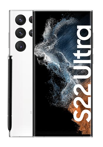 Samsung Galaxy S22 Ultra 256GB, Phantom White, S908, EU-Ware