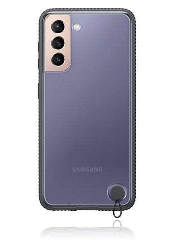 Samsung Clear Protective Cover für Samsung G991F Galaxy S21 Black, EF-GG991CB, Blister