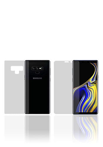 Crocfol DIEFOLIE Displayschutzfolie inklusive flüssigem Glas für Galaxy Note 9 FULLBODY