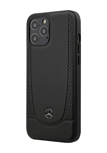 Mercedes-Benz Hard Cover Urban Line Black, für Apple iPhone 12 Pro Max, MEHCP12LARMBR