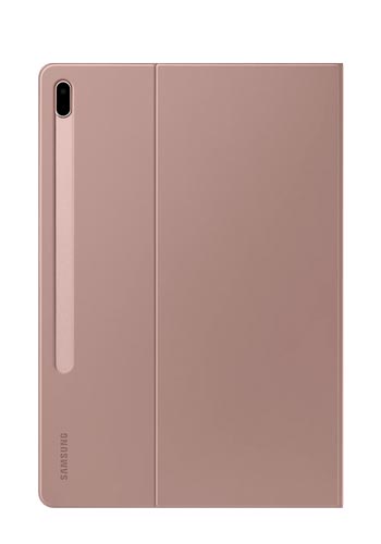 Samsung Book Cover Pink, für Samsung T970, T976 Galaxy Tab S7+, Blister
