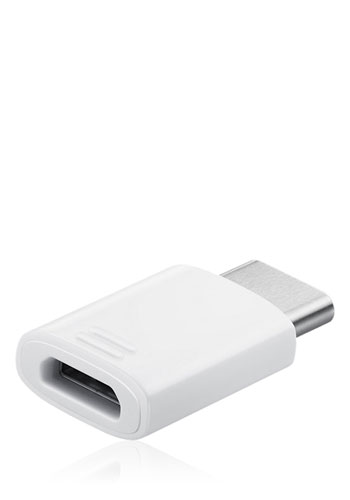 Samsung USB Typ-C auf micro USB Adapter 3er-Pack White, EE-GN930KW, Blister
