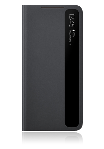 Samsung Smart Clear View Cover Book Style Black, für Samsung G996F Galaxy S21 Plus, EF-ZG996CB, Blister