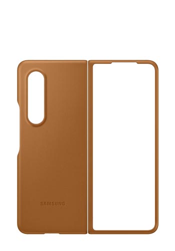 Samsung Leather Cover Beige, für Samsung Galaxy Fold 3, EF-VF926LA, Blister