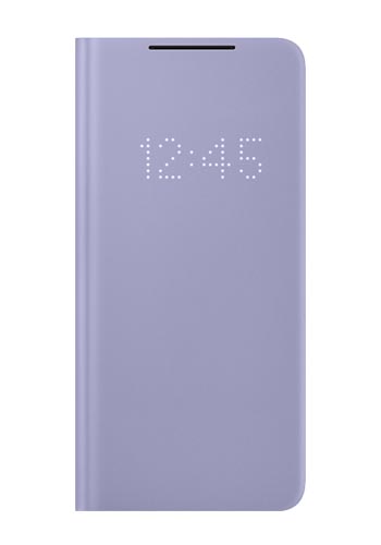 Samsung Smart LED View Cover Violet, für Samsung G991F Galaxy S21, EF-NG991PV, Blister
