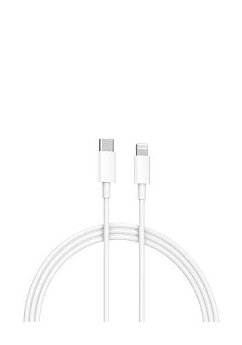 Xiaomi Mi Data Cable Type-C to Lightning, 1 m, 18W White, Blister, EU-Ware