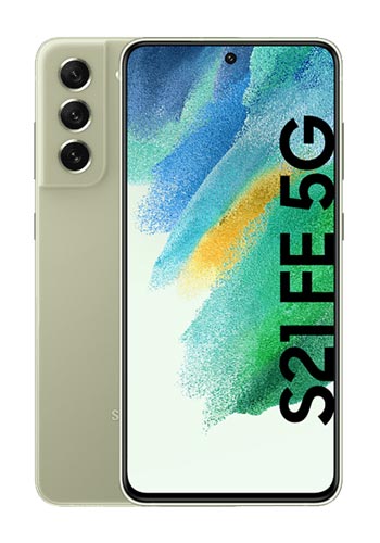 Samsung Galaxy S21 FE 5G 128GB, Olive, G990, EU-Ware
