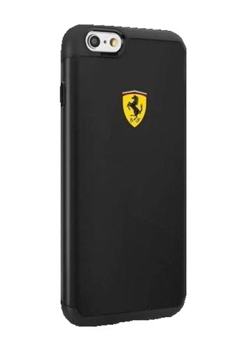 Ferrari Shockproof ferrari Hardcover Black, Apple iPhone 6s/6, FESPHCP6BK, Blister
