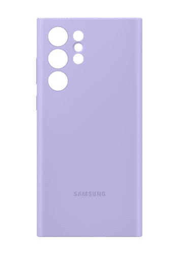 Samsung Silicone Cover Lavender, für Samsung Galaxy S22 Ultra, EF-PS908TVEGWW