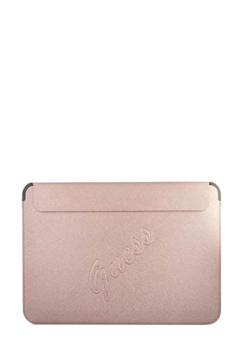 GUESS Saffiano Computer Sleeve for 13-inch Displays Pink, GUCS13PUSASPI