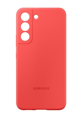 Samsung Silicone Cover Coral, für Samsung Galaxy S22, EF-PS901TPEGWW