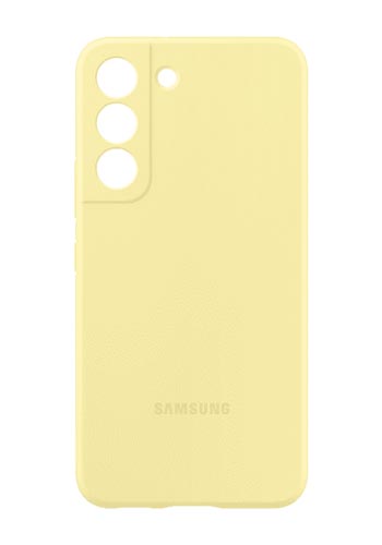 Samsung Silicone Cover Yellow, für Samsung Galaxy S22, EF-PS901TYEGWW