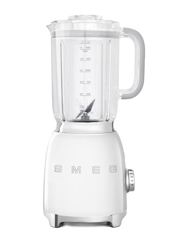 Smeg Standmixer 800W 50s Style, 1,5L White, BLF01WHEU