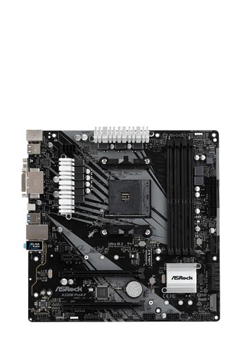 ASRock A320M PRO4-F AMD AM4 MATX 90-MXBAA0-A0UAYZ