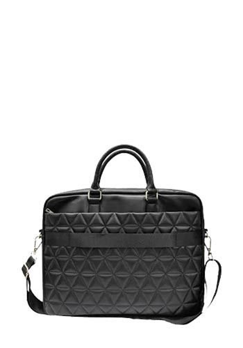 GUESS Laptop Case 15 Zoll Black, Quilted, GUCB15QLBK