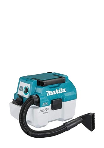 Makita DVC750LZX1 Industriestaubsauger Blau, Weiß 7,5 l 55 W