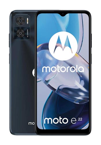 Motorola Moto E22 64GB, 4GB RAM, Astro Black, XT2239-6