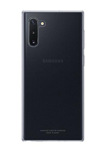 Samsung Clear Cover Transparent, für Samsung N970 Galaxy Note 10, EF-QN970TT, Blister
