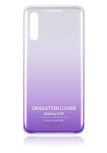 Samsung Gradation Cover Violet, für Samsung A705 Galaxy A70, EF-AA705CV, Blister