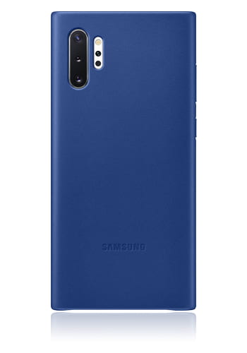 Samsung Leather Cover Blue, für Samsung N975 Galaxy Note 10 Plus, EF-VN975LLEG, Blister