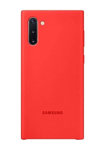 Samsung Silicone Cover Red, für Samsung N970 Galaxy Note 10, EF-PN970TR, Blister