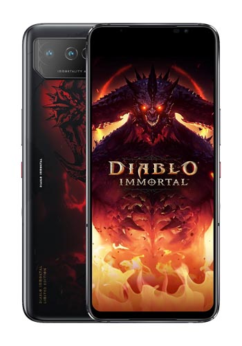 Asus ROG Phone 6 Diablo Immortal Edition Dual Sim 512GB, 16GB RAM, Hellfire Red