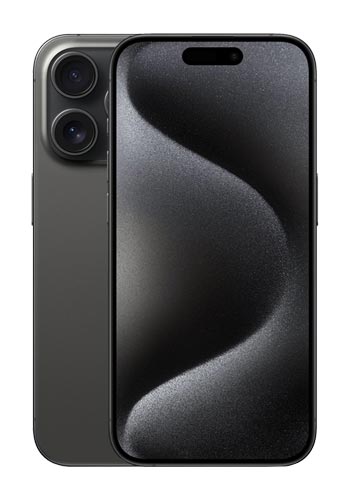 Apple iPhone 15 Pro 128GB, Black Titanium