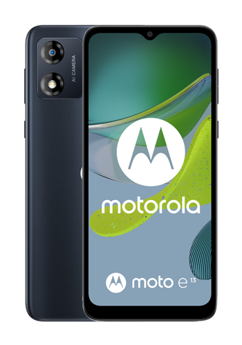 Motorola Moto E13 Dual Sim 64GB, 2GB RAM, Cosmic Black, XT2345-3