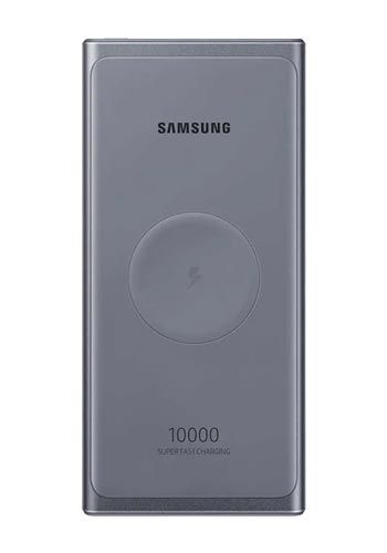 Samsung Induktive Powerbank Dark Grey, 10.000 mAh, EB-U3300XJ, Universal, Blister