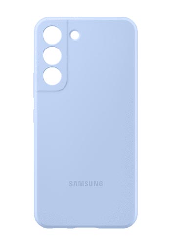Samsung Silicone Cover Sky Blue, für Samsung Galaxy S22+, EF-PS906TLEGWW