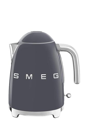 Smeg Wasserkocher 50s Style Slate Grey, KLF03GREU