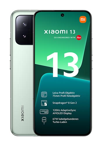 Xiaomi 13 5G 256GB, 8GB RAM, Flora Green