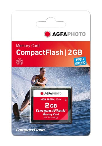 AgfaPhoto AgfaPhoto 120x High Speed MLC Compact Flash (CF) 2 GB Speicherkarte