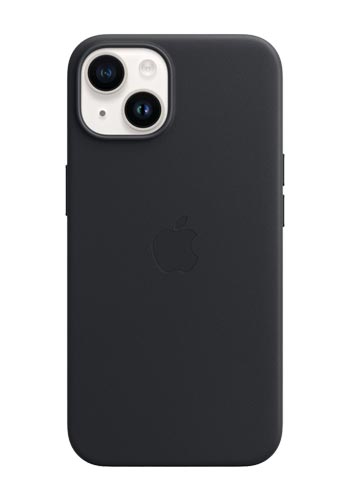 Apple Leder Case Mitternacht, für iPhone 14 Plus, with MagSafe, MPP93ZM/A