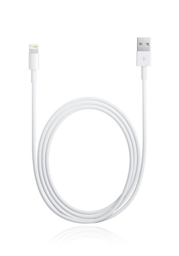 Apple Lightning auf USB Ladekabel MD819, White, 2m, iPhone 6, iPhone 5, Bulk