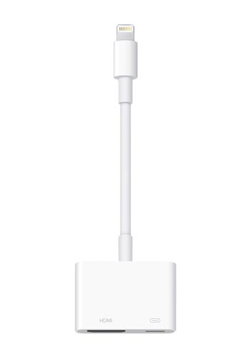 Apple Lightning Digital AV / HDMI Adapter MD826, White, Blister